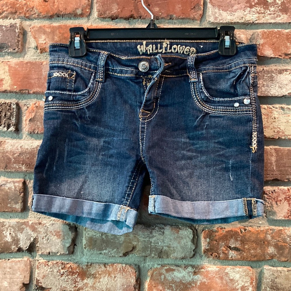 Wallflower  JEANS  Blue DENIM Jeans
shorts S